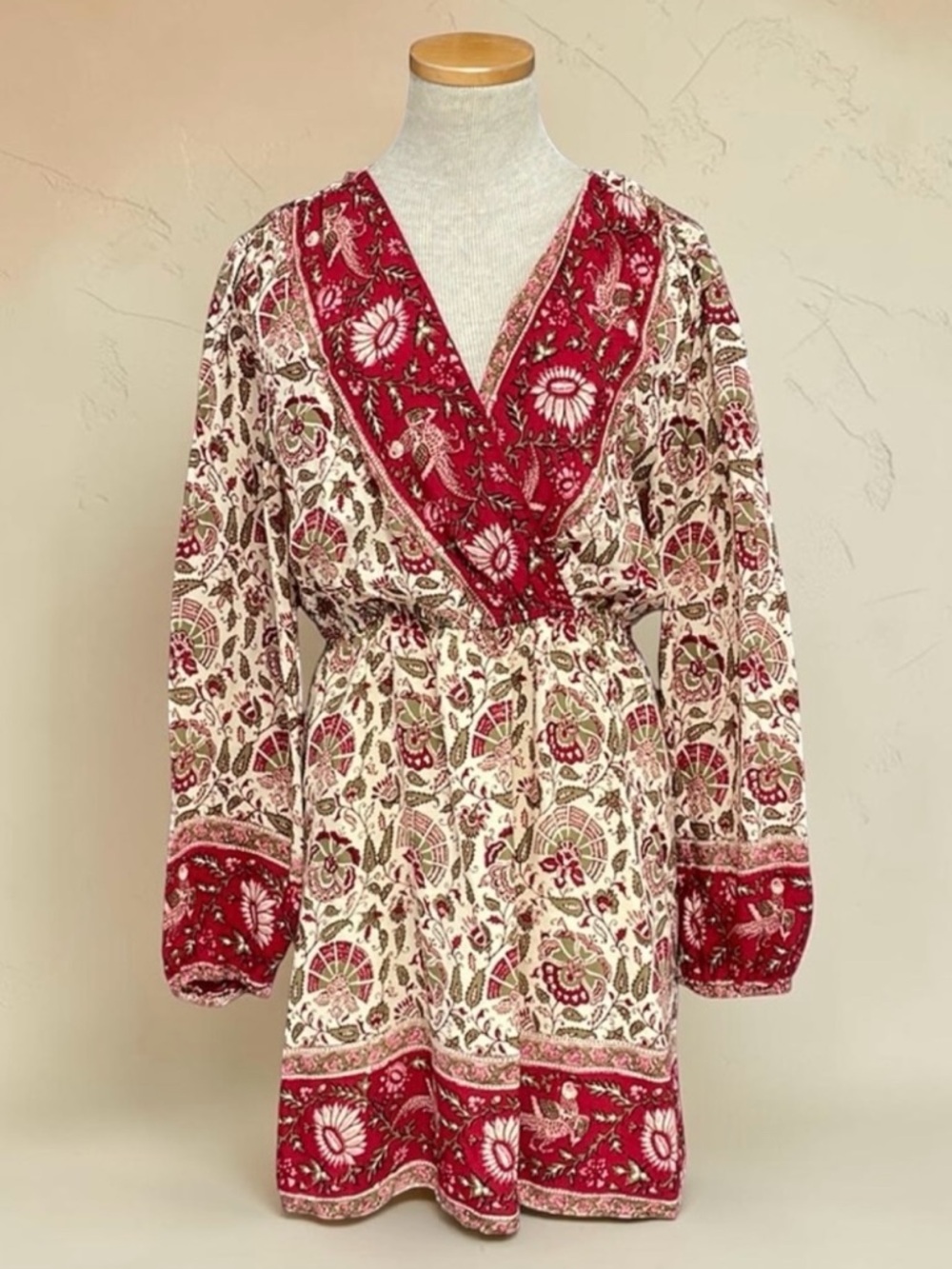 Lucky Brand Floral Boho Dress. Size Medium. Retails $119. - Picture 13 of 13